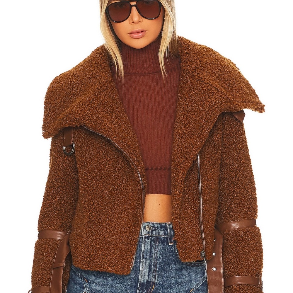 Tularosa Brown Teddy Jacket